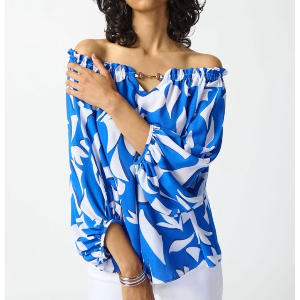 Joseph Ribkoff off shoulder top